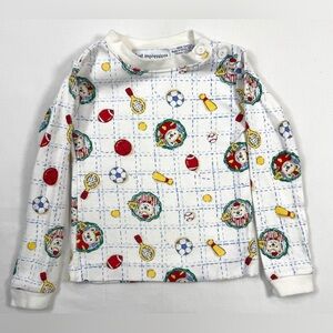 FIRST IMPRESSIONS Vintage Baby Boys' Long Sleeve Bear Sports Printed Shirt 24M